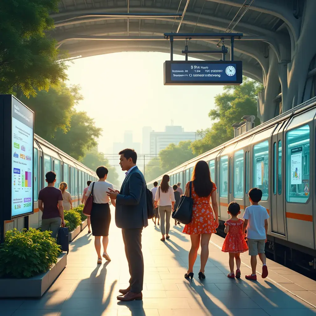 Modern innovation illustration